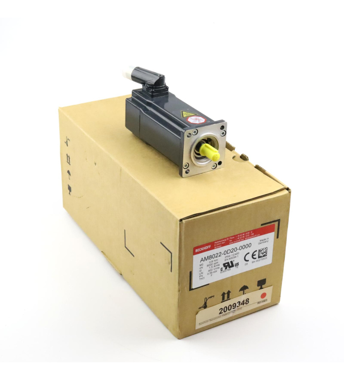 Beckhoff Servomotor AM8022-0D20-0000 0,59kW OVP