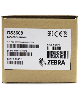 Zebra Barcodescanner DS3608 OVP