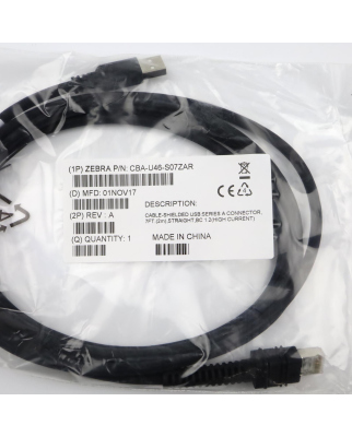 Zebra Barcodescanner DS3608 OVP