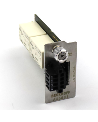 Beckhoff TwinSAFE-Drive-Optionskarte AX5801 GEB