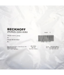 Beckhoff Powerleitung ZK2020-3200-0050 5m OVP