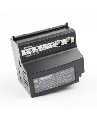 Omron Ethercat-Kommunikationsbaugruppe 3G3AX-MX2-ECT OVP