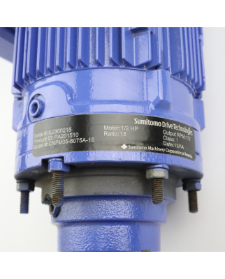 Sumitomo Induktionsmotor CNFM05-6075A-15 GEB