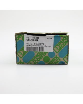 Phoenix Contact Schutzleiter-Reihenklemme USLKG6N 0442079 (20Stk.) OVP