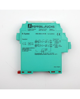 Pepperl+Fuchs Trennschaltverstärker KFD2-SR2-2.W.SM 132965 GEB