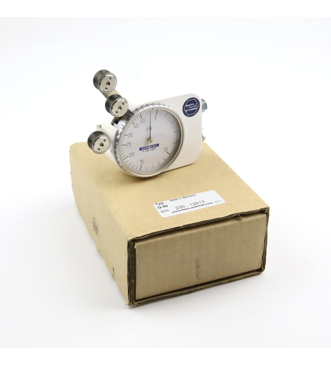 Hans Schmidt Zugspannungsmesser Q-50 OVP