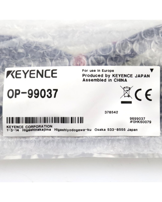 Keyence AC-Kabel OP-99037 OVP