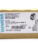 Siemens Leistungsschalter 3RV2011-0HA20 OVP