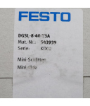 Festo Mini-Schlitten DGSL-8-40-Y3A 543939 SIE