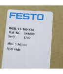 Festo Mini-Schlitten DGSL-16-100-Y3A 544003 OVP
