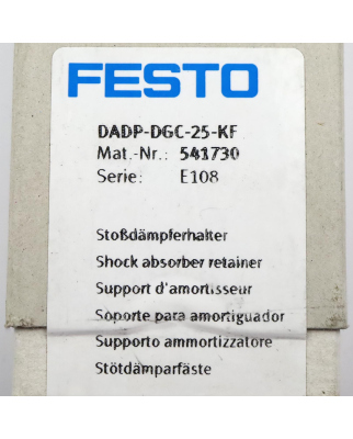 Festo Stoßdämpferhalter DADP-DGC-25-KF 541730 SIE