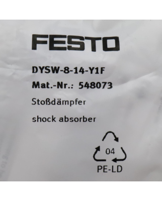 Festo Stoßdämpfer DYSW-8-14-Y1F 548073 OVP
