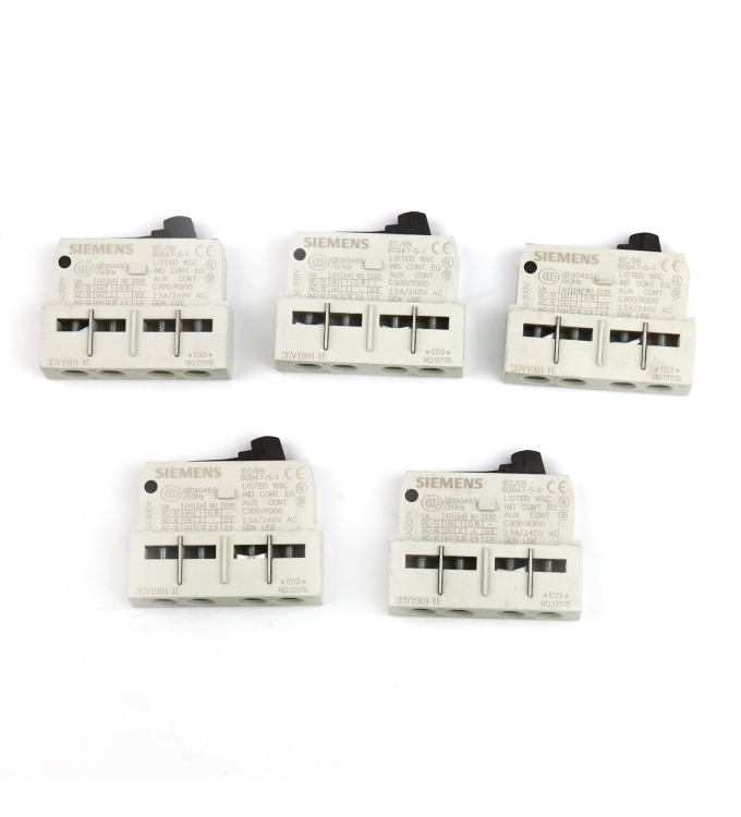 Siemens Hilfsschalter 3RV1901-1E (5Stk.) GEB