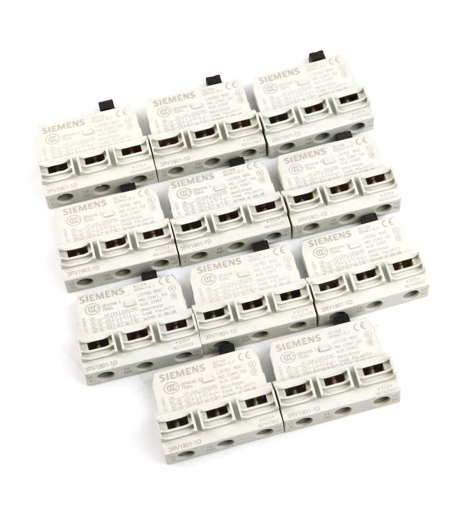 Siemens Hilfsschalter 3RV1901-1D (11Stk.) GEB