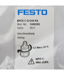 Festo Verschraubung NPCK-C-D-G18-K8 1490383 OVP
