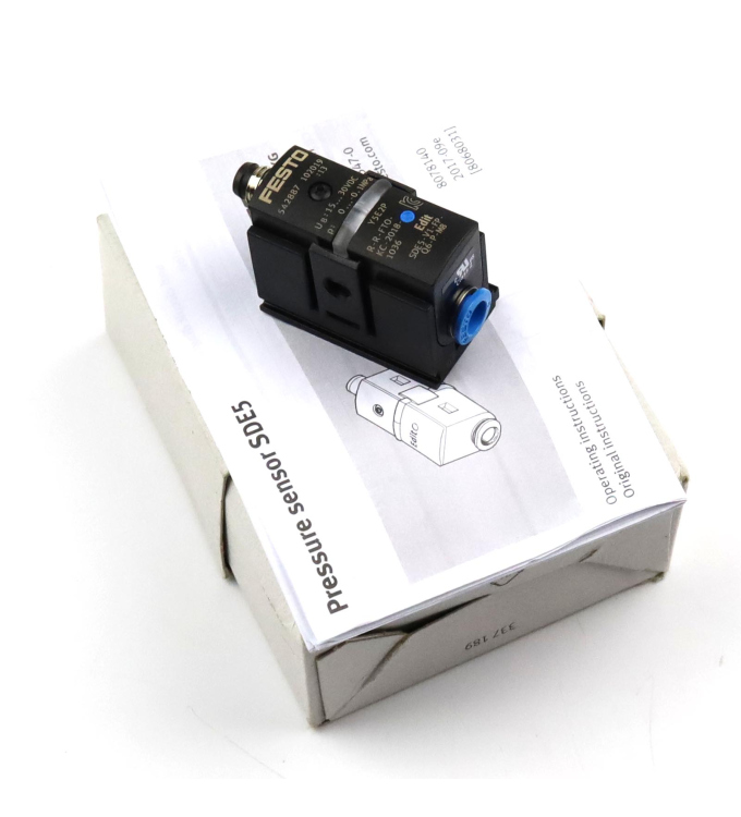 Festo Drucksensor SDE5-V1-FP-Q6-P-M8 542887 OVP