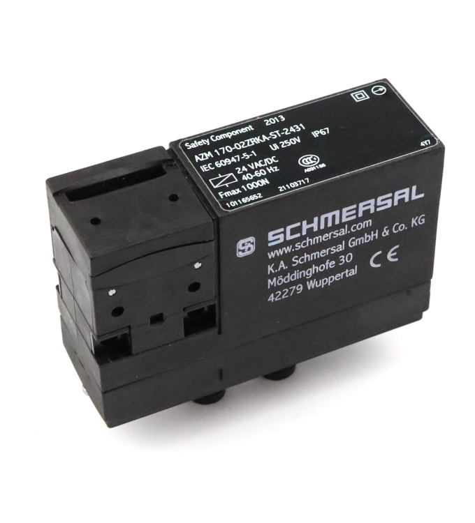 SCHMERSAL Sicherheitszuhaltung AZM 170-02ZRKA-ST-2431 101165652 GEB