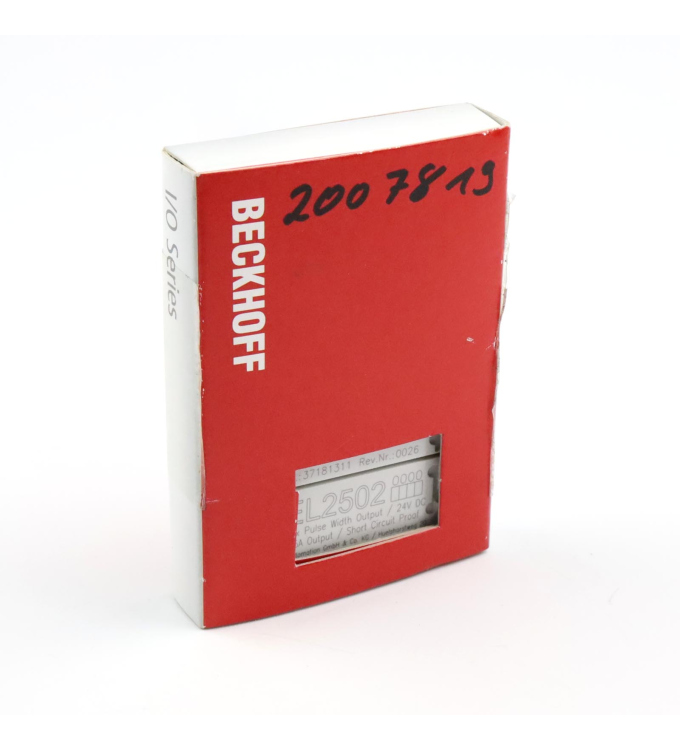 Beckhoff 2-Kanal-EtherCAT-Klemme EL2502 OVP