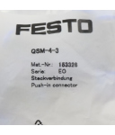Festo Steckverbindung QSM-4-3 153326 (10Stk.) OVP
