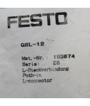 Festo L-Steckverschraubung QSL-12 153074 (10Stk.) OVP