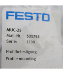 Festo Profilbefestigung MUC-25 531753 OVP