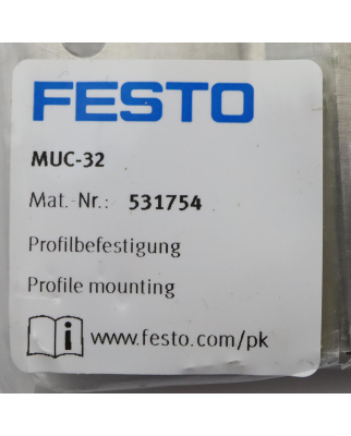 Festo Profilbefestigung MUC-32 531754 OVP