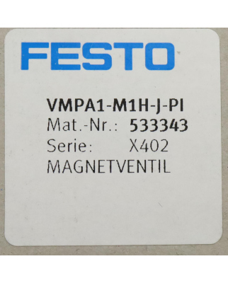 Festo Magnetventil VMPA1-M1H-J-PI 533343 OVP