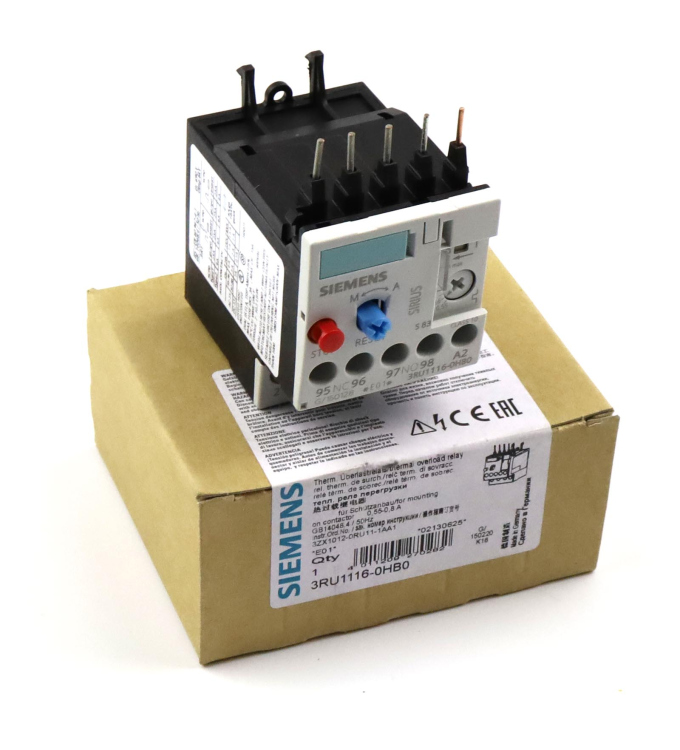 Siemens Überlastrelais 3RU1116-0HB0 OVP