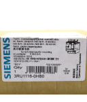 Siemens Überlastrelais 3RU1116-0HB0 OVP