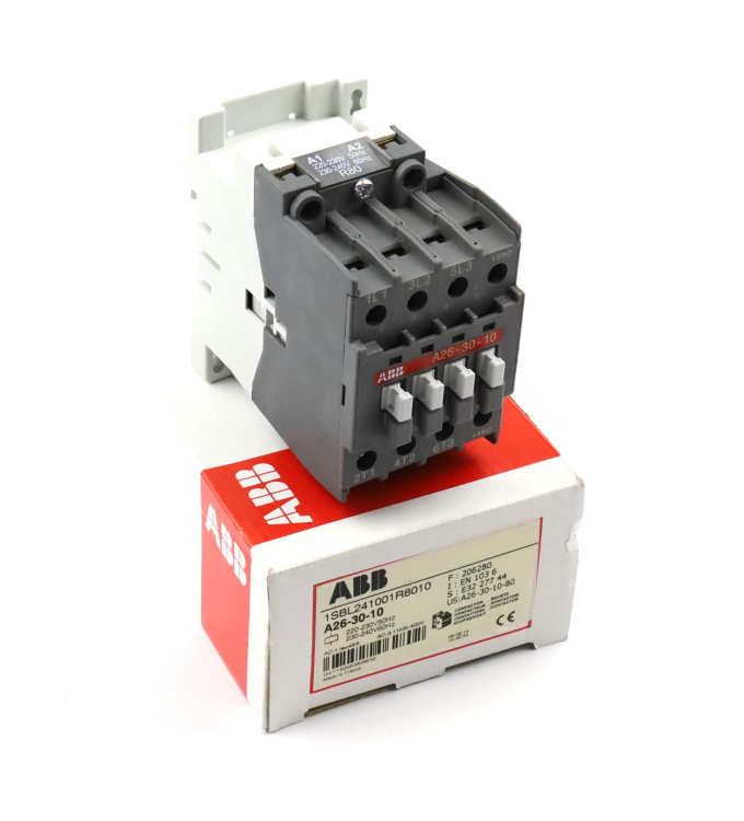 ABB Schütz A26-30-10 1SBL241001R8010 220-230V 50Hz/230-240V 60Hz OVP