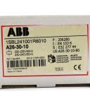 ABB Schütz A26-30-10 1SBL241001R8010 220-230V 50Hz/230-240V 60Hz OVP