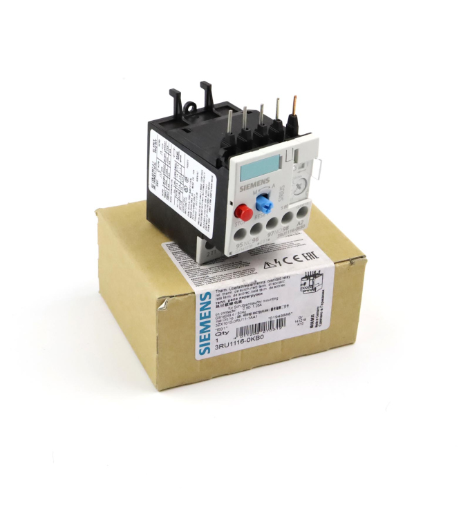 Siemens Überlastrelais 3RU1116-0KB0 OVP