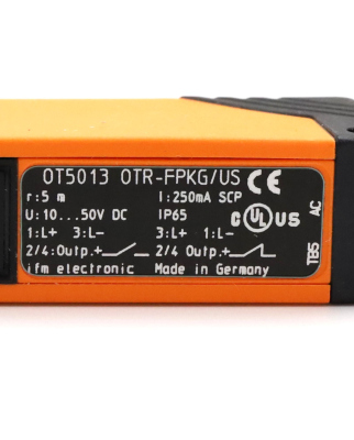 ifm efector 200 Reflexionslichtschranke OT5013...