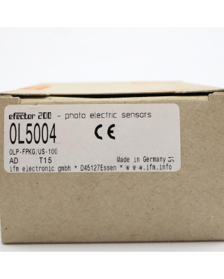 ifm Reflexlichtschranke OL5004 OLP-FPKG/US-100 OVP