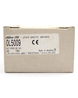 ifm Reflexlichttaster OL5009 OLT-FPKG/US-100 OVP