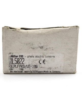 ifm efector 200 Reflexlichtschranke OL5022 OLPLFPKG/US-100 OVP