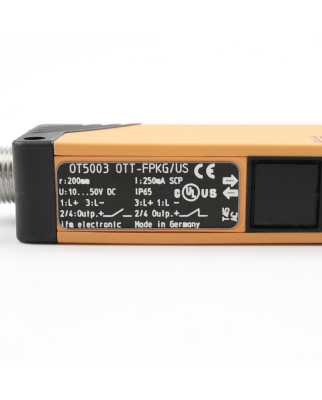 ifm electronic Reflexlichttaster OT5003 OTT-FPKG/US-100-IPF OVP