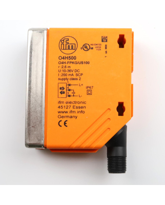 ifm efector 200 Reflexlichttaster O4H500 O4H-FPKG/US100 OVP