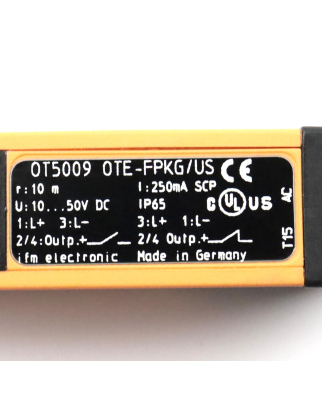 ifm electronic Einweglichtschranke OT5009 OTE-FPKG/US-100-IPF GEB