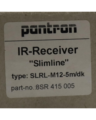 Pantron IR-Receiver SLRL-M12-5m/dk 8SR415005 OVP