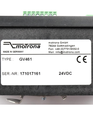 Motrona Impulsverteiler GV461 24VDC OVP