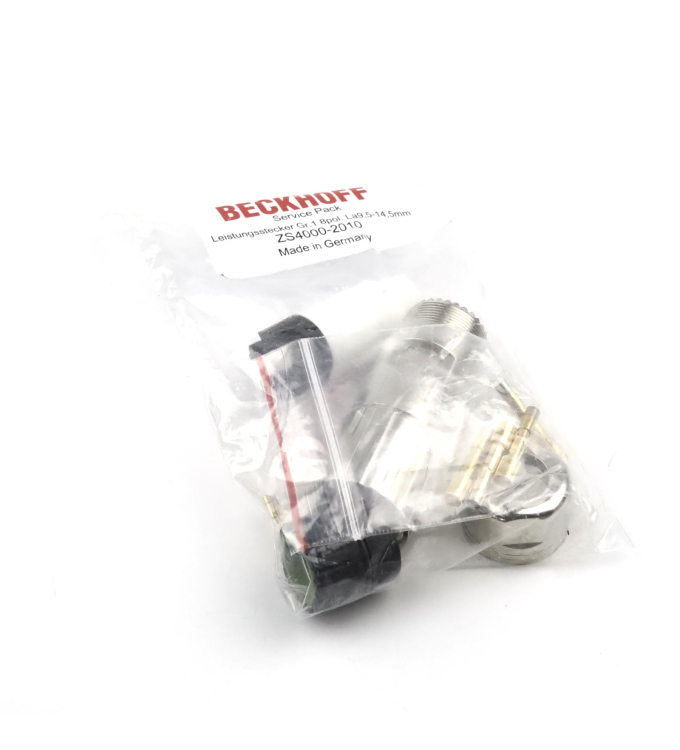 Beckhoff EMV-Leistungsstecker ZS4000-2010 OVP