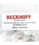 Beckhoff EMV-Leistungsstecker ZS4000-2010 OVP