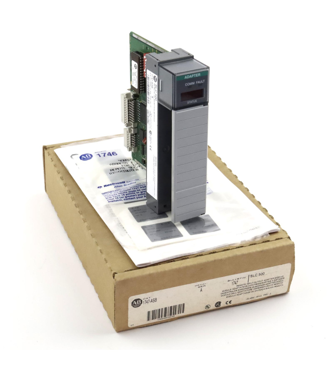 Allen Bradley Remote I/O Adapter Modul SLC 500 1747-ASB Ser.A OVP
