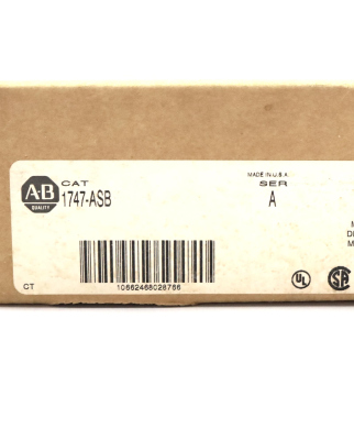 Allen Bradley Remote I/O Adapter Modul SLC 500 1747-ASB Ser.A OVP