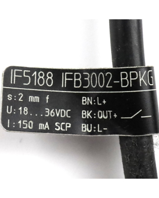 ifm efector100 induktiver Sensor IF5188 IFB3002-BPKG OVP