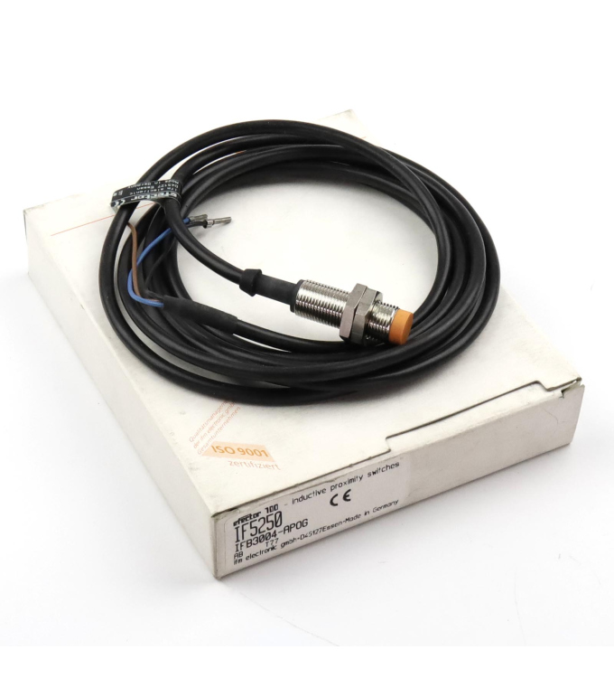 Produktbild von IFM IE5091 Induktiver Sensor – IEB3001-APOG/US-100-DPO, NEU, Made In Germany