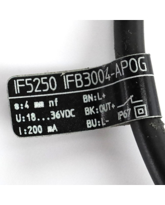 ifm efector100 induktiver Sensor IF5250 IFB3004-APOG OVP