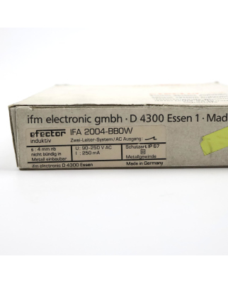 ifm efector Induktiver Sensor IFA 2004-BBOW GEB