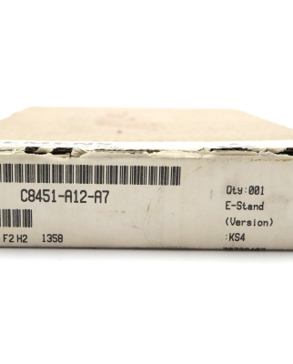 Siemens SICOMP SMP-E216 C8451-A12-A7 E-Stand:KS4 OVP